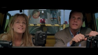 Helen Hunt en Bill Paxton in Twister (1996)