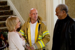 Morgan Freeman, Helen Mirren en Bruce Willis in RED