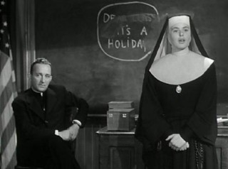 Ingrid Bergman en Bing Crosby in The Bells of St. Mary's