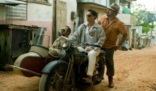 Giovanni Ribisi, Johnny Depp en Michael Rispoli in The Rum Diary