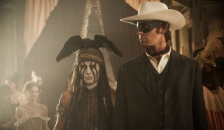 Johnny Depp en Armie Hammer in The Lone Ranger