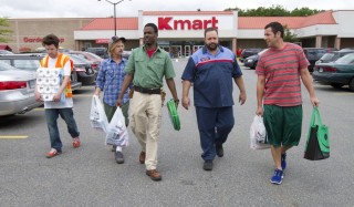 Kevin James, Chris Rock, Adam Sandler en David Spade in Grown Ups 2