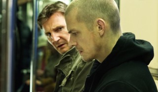 Liam Neeson en Joel Kinnaman in Run All Night