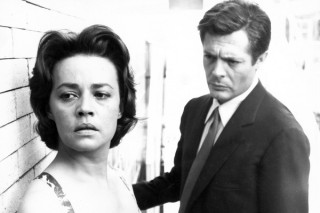 Marcello Mastroianni en Jeanne Moreau in La Notte