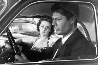 Marcello Mastroianni en Jeanne Moreau in La Notte