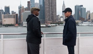 Anthony Mackie en Matt Damon in The Adjustment Bureau