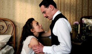 Keira Knightley en Michael Fassbender in A Dangerous Method