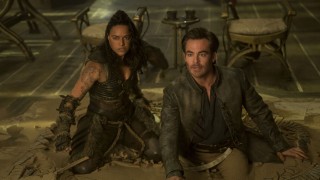 Michelle Rodriguez en Chris Pine in Dungeons & Dragons: Honor Among Thieves