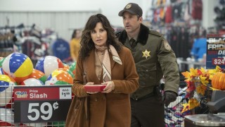 Gina Gershon en Patrick Dempsey in Thanksgiving