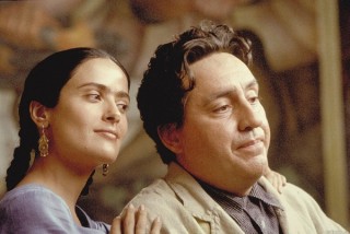 Salma Hayek en Alfred Molina in Frida