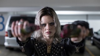 Samara Weaving in Guns Akimbo