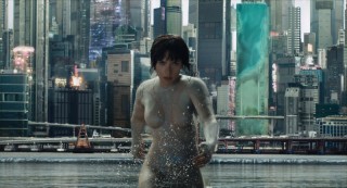 Scarlett Johansson in Ghost in the Shell