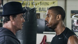 Sylvester Stallone en Michael B. Jordan in Creed