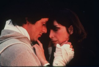 Talia Shire en Sylvester Stallone in Rocky