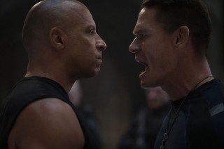 Vin Diesel en John Cena in Fast & Furious 9