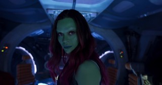 Zoe Saldana in Guardians of the Galaxy Vol. 2