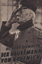 Der Hauptmann von Köpenick poster