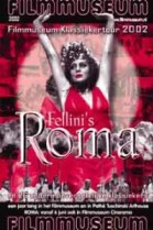 Fellini's Roma poster