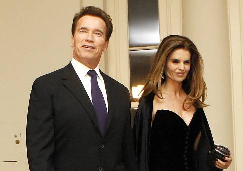 Arnold Schwarzenegger en Marie Shriver