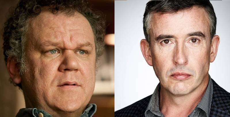 John C. Reilly (links) en Steve Coogan