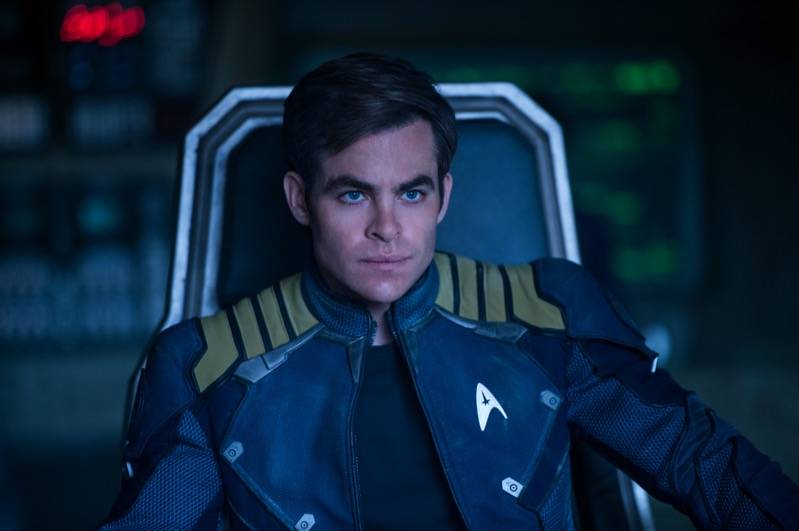 Chris Pine als Captain Kirk