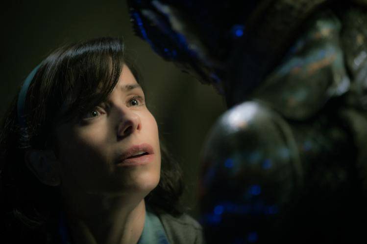 Sally Hawkins en Doug Jones in The Shape of Water.