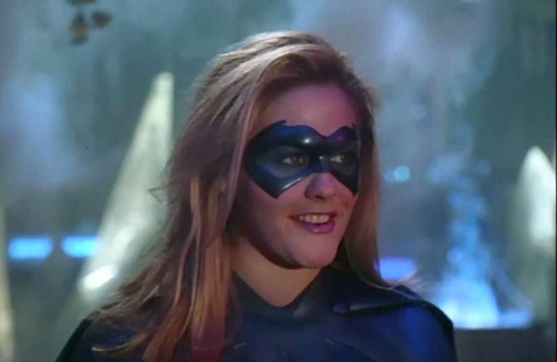 Alicia Silverstone speelde de rol van Batgirl in 'Batman & Robin' (1997).