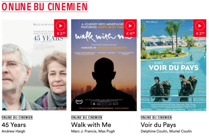 Cinemien website wordt VOD-platform