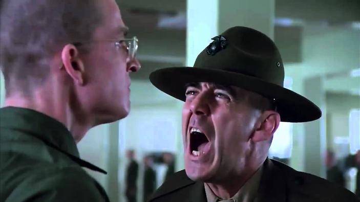 R. Lee Ermey in Full Metal Jacket (c) 1987