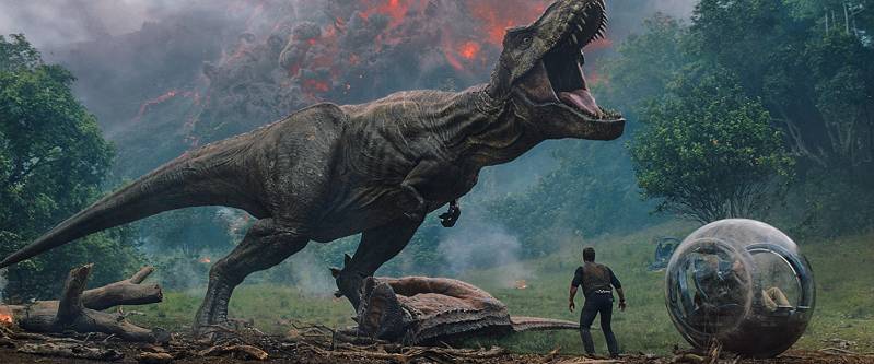 Beeld uit 'Jurassic World: Fallen Kingdom' (c) 2018.