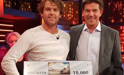 Cameraman Ruurd Jelle van der Leij en RTL Late Night-presentator Twan Huys © 2018 Gerben van den Hoof