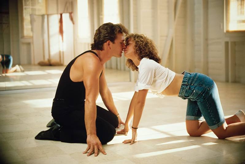 Patrick Swayze en Jennifer Grey in DIRTY DANCING