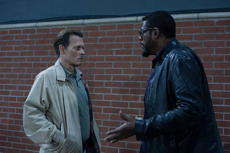 Johnny Depp en Forest Whitaker in City of Lies (2018)