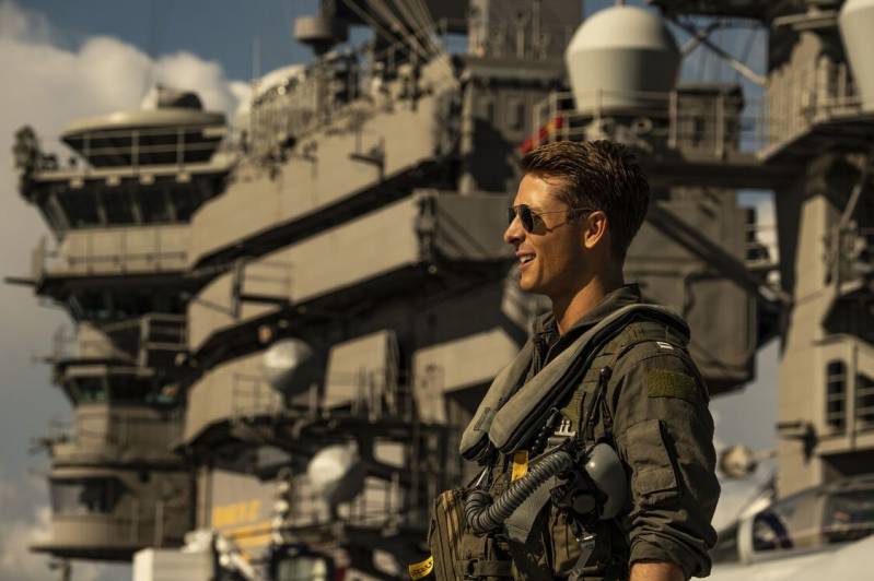 Tom Cruise in Top Gun: Maverick