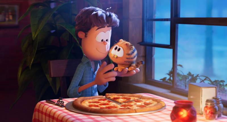 Garfield pakt nummer 1 in nieuwe 3