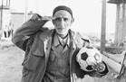 Football, iranian style poster