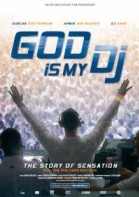 God is my DJ poster