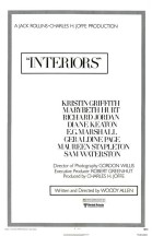 Interiors poster