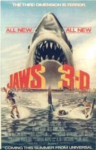 Jaws 3D poster