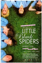 Little black spiders poster