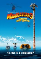 Madagascar 3: Op Avontuur In Europa (NL) poster