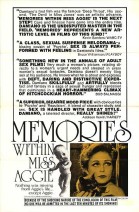 Memories Within Miss Aggie poster