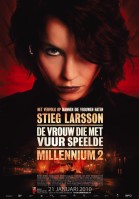 Millennium 2: De Vrouw Die Met Vuur Speelde poster