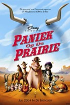 Paniek op de Prairie poster