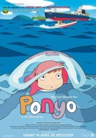 Ponyo on the Cliff by the Sea poster