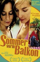 Sommer vorm Balkon poster