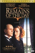 The Remains of the Day poster