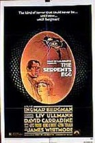 The Serpent's Egg poster